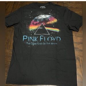 Pink Floyd Black Short Sleeve Tee Iconic Design